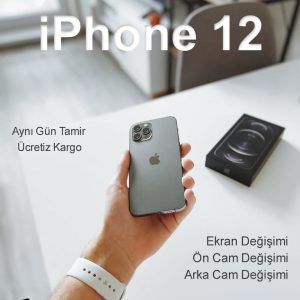 Iphone 12 Pro Max Arka Cam Değişimi Detay