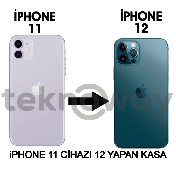 Apple Iphone 11 Cihazı Iphone 12 Dönüştürücü Kasa