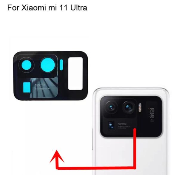 Xiaomi Mi 11 Ultra Kamera Camı Değişimi